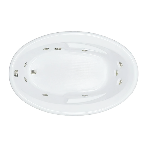 60" x 42" EOW Whirlpool Bathtub