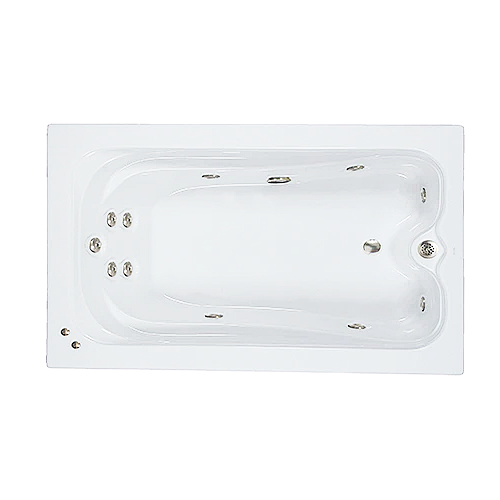 60" x 42" Elite Whirlpool Bathtub