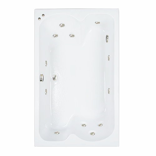 60" x 43" Whirlpool Bathtub