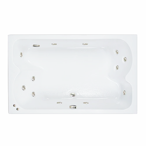 60" x 43" Whirlpool Bathtub