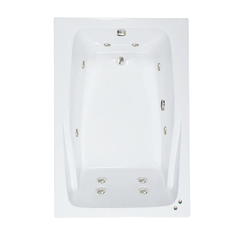 60" x 48" Whirlpool Bathtub
