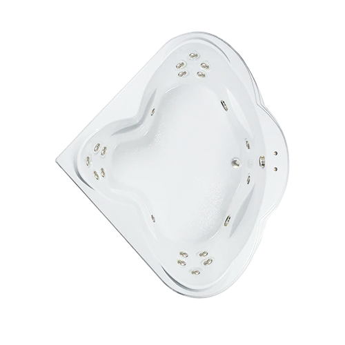62" x 62" Whirlpool Bathtub