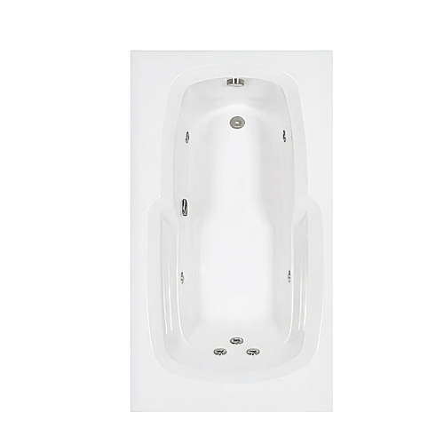 72" x 36" Whirlpool Bathtub