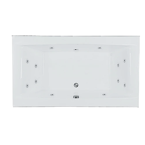 72" x 38" Whirlpool Bathtub