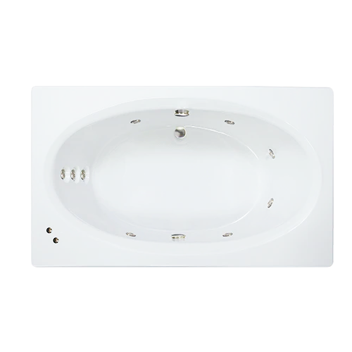 72" x 42" GW Whirlpool Bathtub