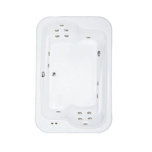 72" x 45" Whirlpool Bathtub