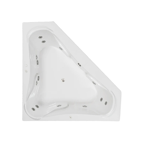 72" x 72" Whirlpool Bathtub