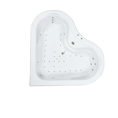 64" x 64" Elite Air Bathtub