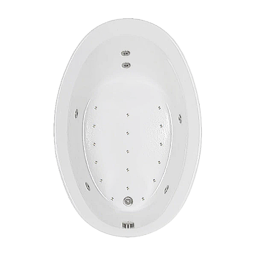 56" x 38" Whirlpool and Air Combination Bathtub