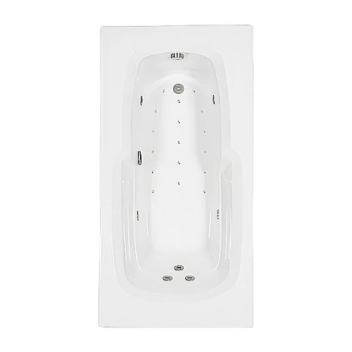 72" x 36" Whirlpool and Air Combination Bathtub