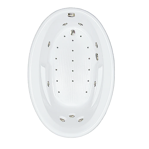 60" x 42" EOW Whirlpool and Air Combination Bathtub