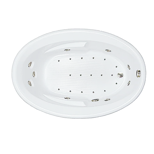 60" x 42" EOW Whirlpool and Air Combination Bathtub