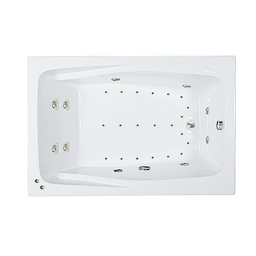 60" x 48" Whirlpool and Air Combination Bathtub