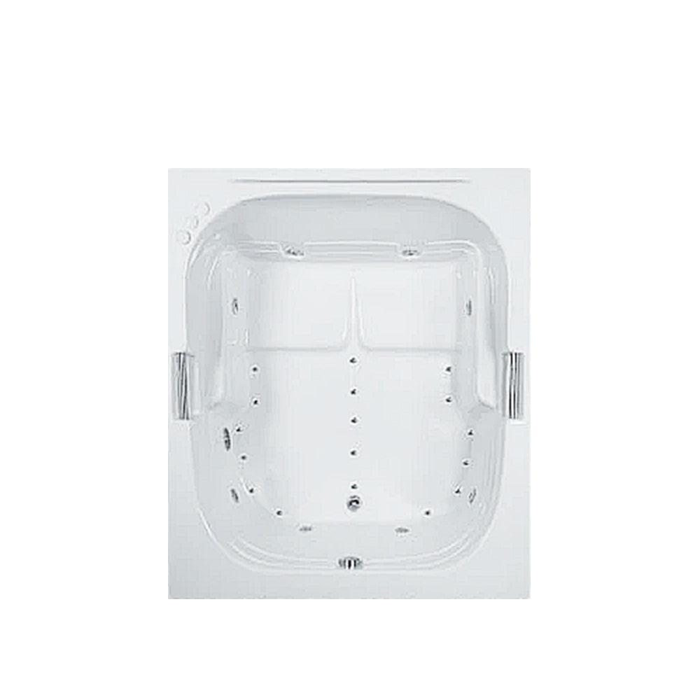 C6060 SQ Whirlpool and Air Bath Combination Tub