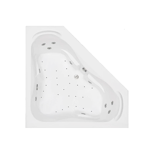 60" x 60" NS Whirlpool and Air Combination Bathtub