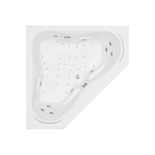 60" x 60" NS Whirlpool and Air Combination Bathtub