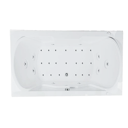 72" x 36" CW Whirlpool and Air Combination Bathtub