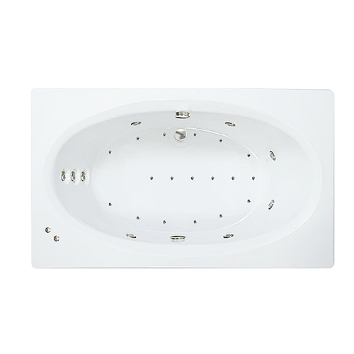 72" x 42" GW Whirlpool and Air Combination Bathtub