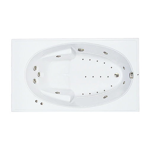 72" x 42" SW Whirlpool and Air Combination Bathtub