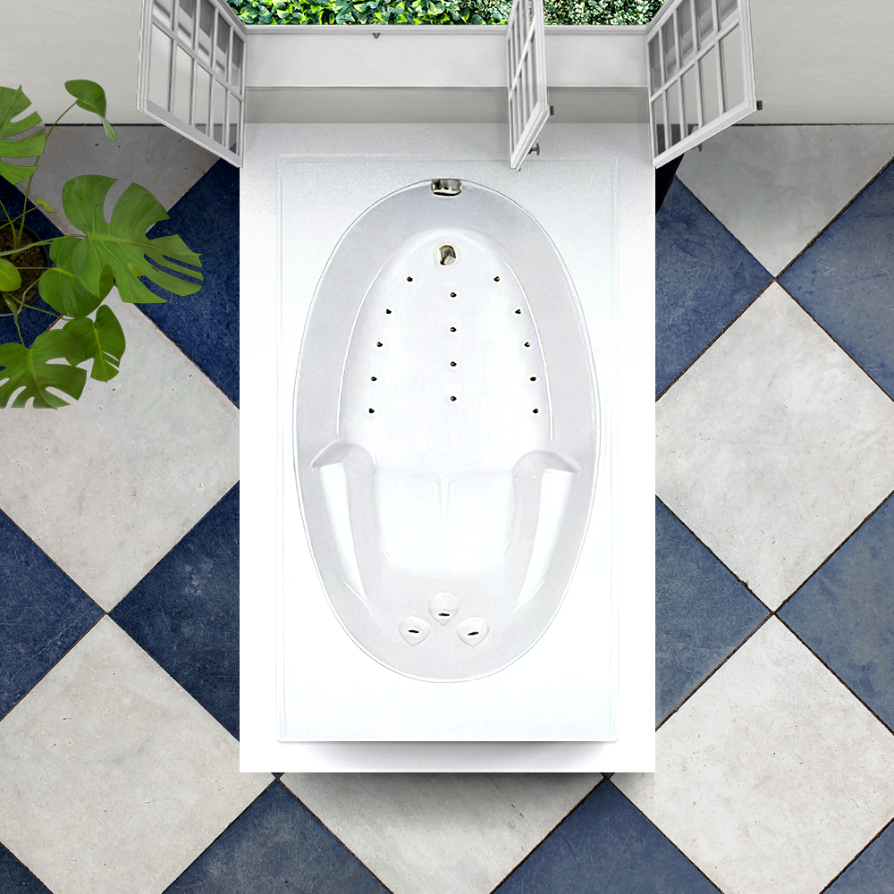 60" x 42" SW Air Bathtub