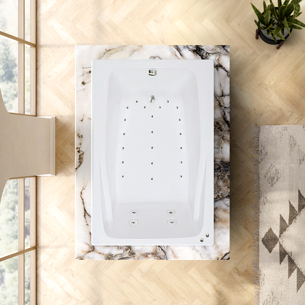 60" x 48" Air Bathtub