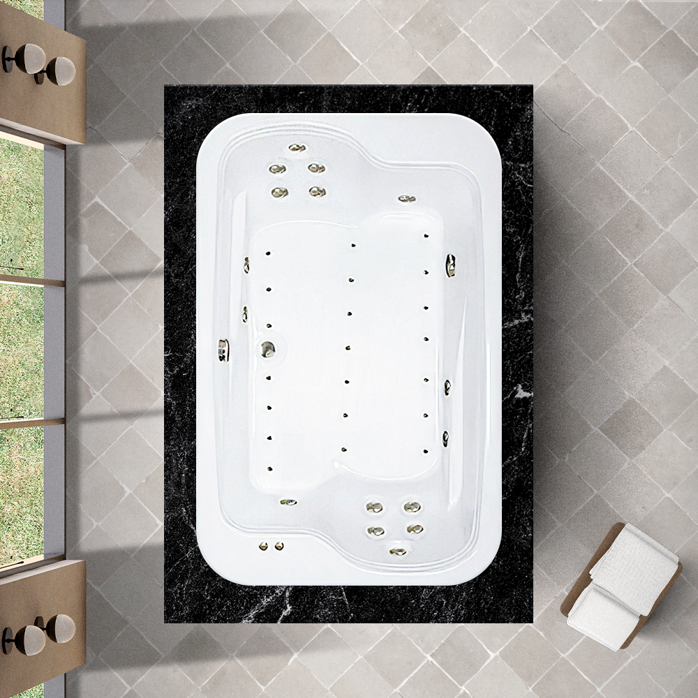C7245 Whirlpool and Air Bath Combination Tub