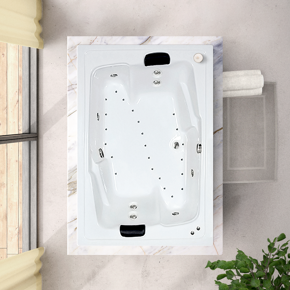 C7254 Whirlpool and Air Bath Combination Tub