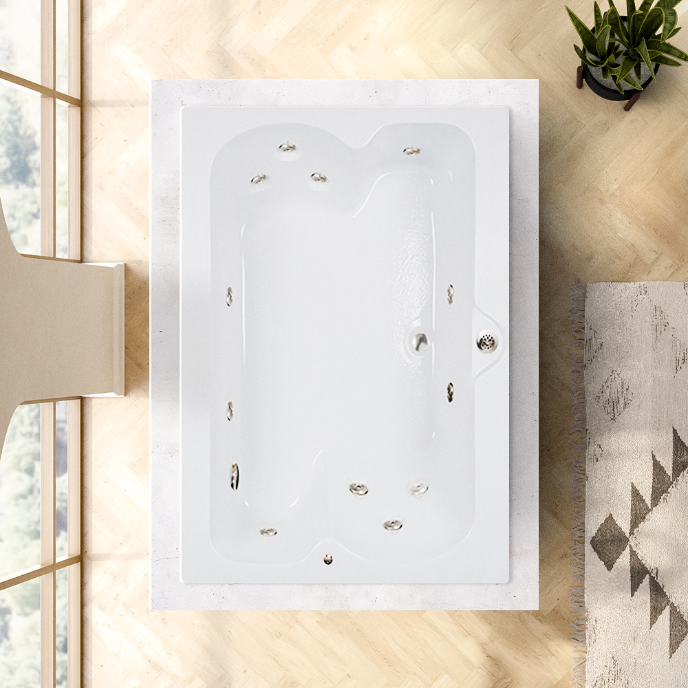 6048 Elite Whirlpool Bathtub