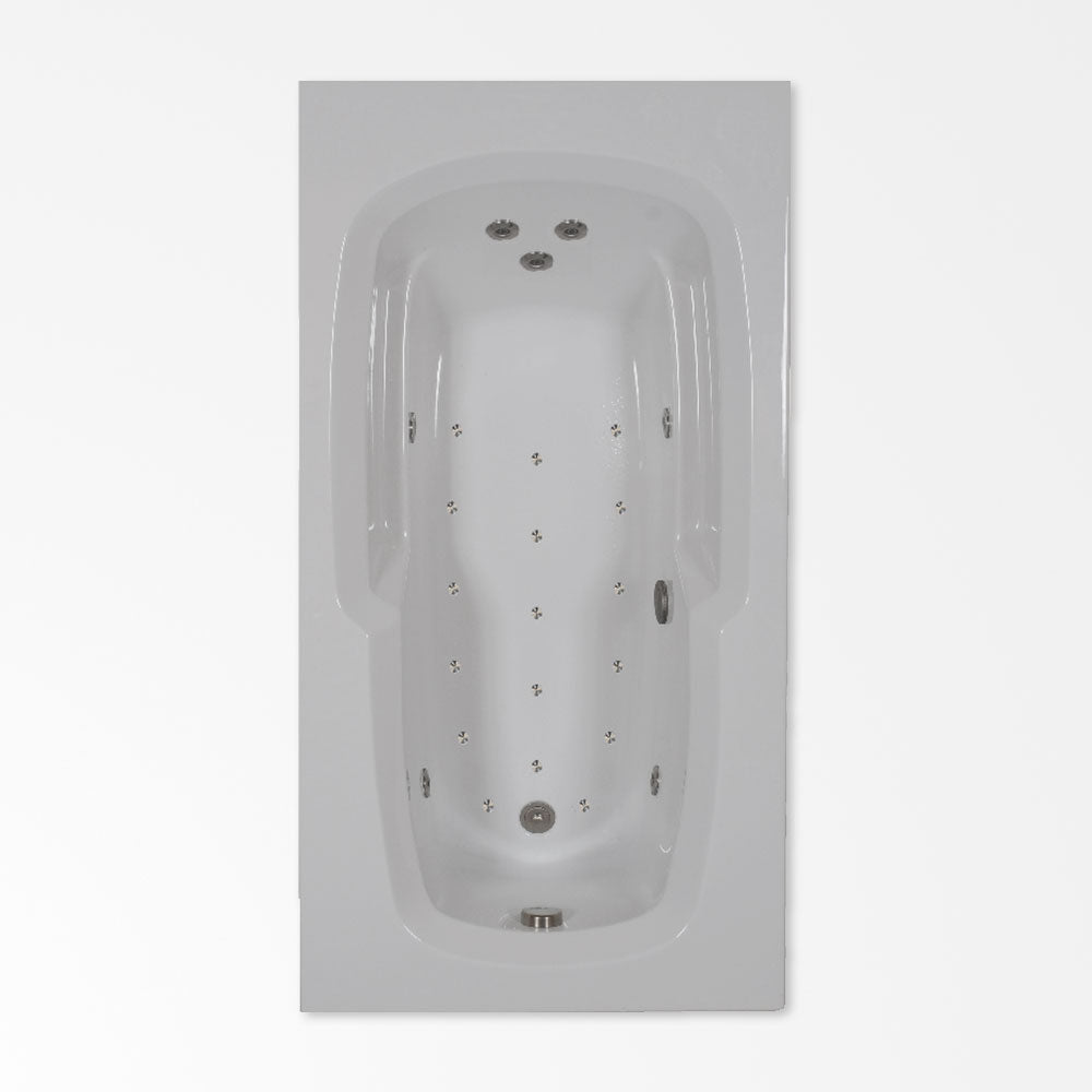 C6036 BW Whirlpool and Air Bath Combination Tub