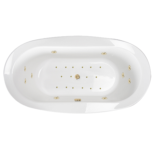 C6636 Whirlpool and Air Bath Combination Tub